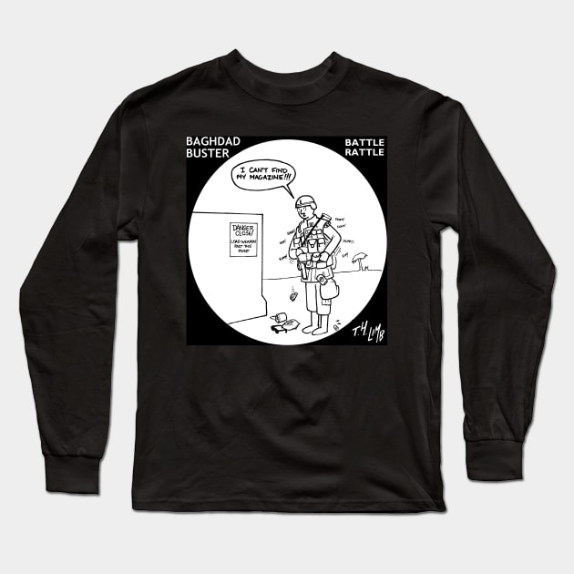 Battle Rattle! Long Sleeve T-Shirt by Limb Store